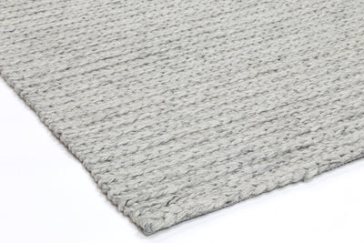 LA 1 Grey Wool Blend Rug