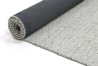 LA 1 Grey Wool Blend Rug