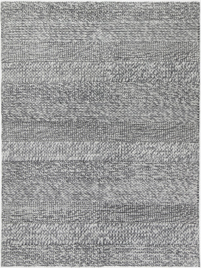 LA 2 Charcoal Wool Blend Rug