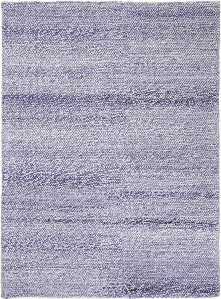 LA 3 Blue Wool Blend Rug