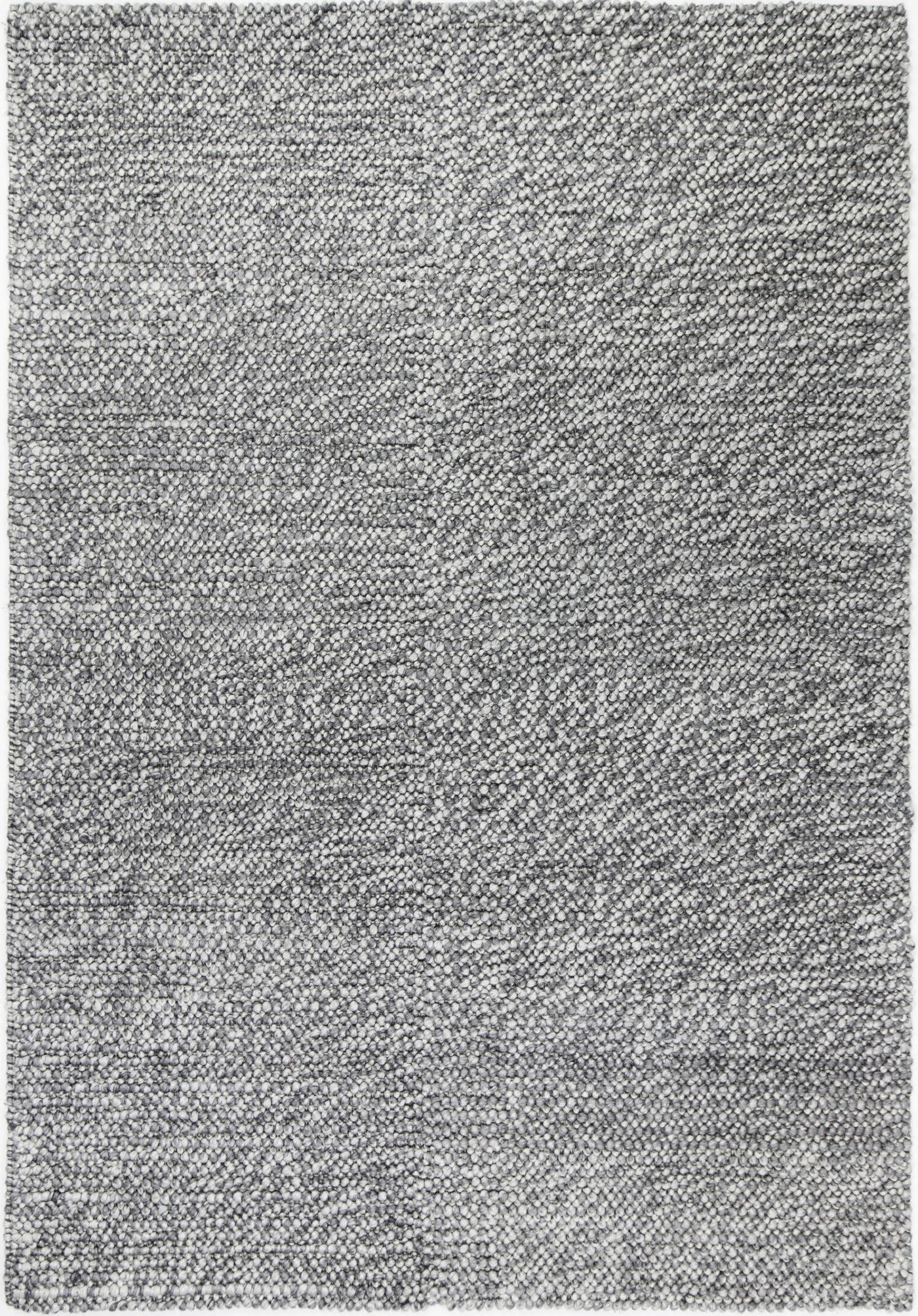 LA 3 Charcoal Wool Blend Rug