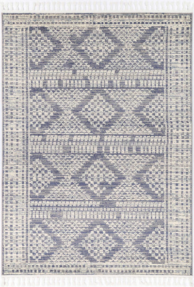 Yazd 22 Blue Contemporary Rug