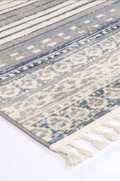 Yazd 2 Blue Contemporary Rug