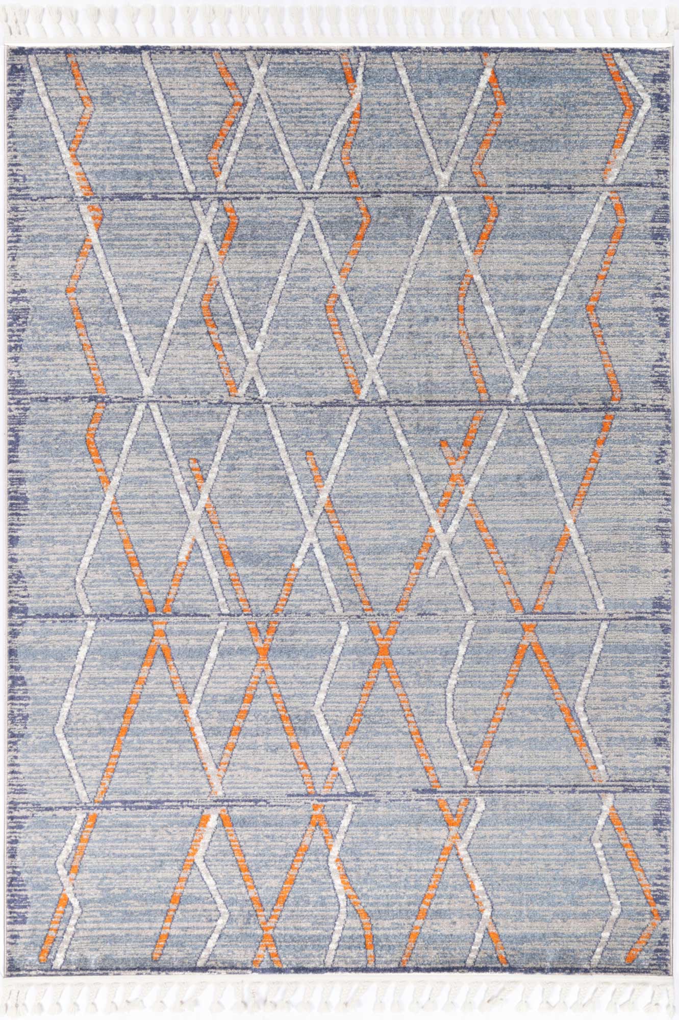 Yazd 3 Blue Contemporary Rug