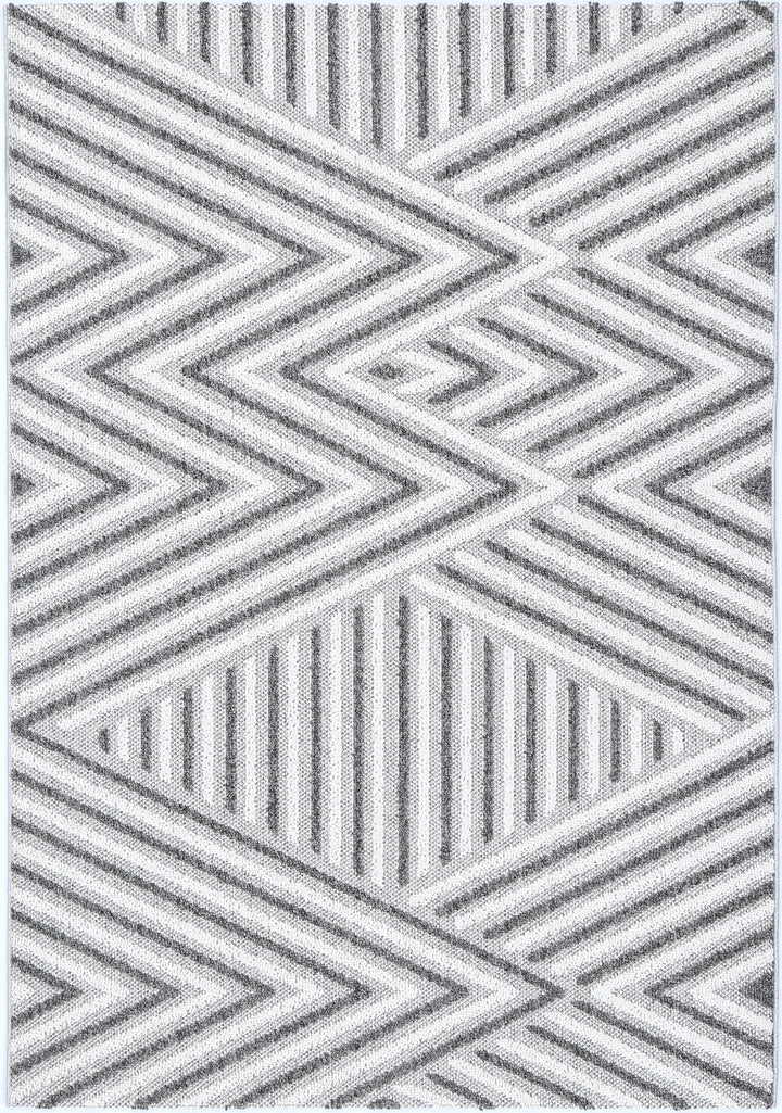 Fantasi 05 Indoor / Outdoor Grey Rug