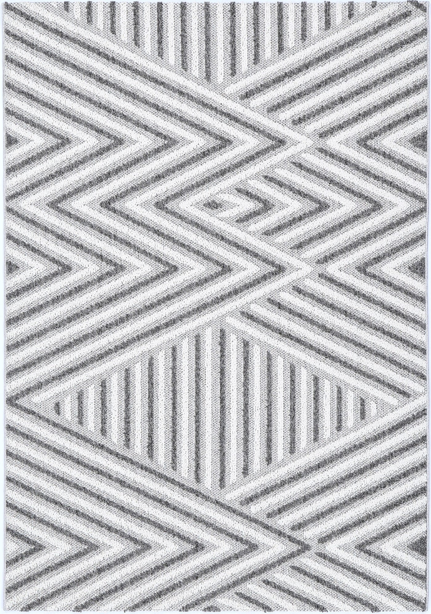 Fantasi 05 Indoor / Outdoor Grey Rug