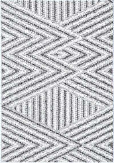 Fantasi 05 Indoor / Outdoor Grey Rug