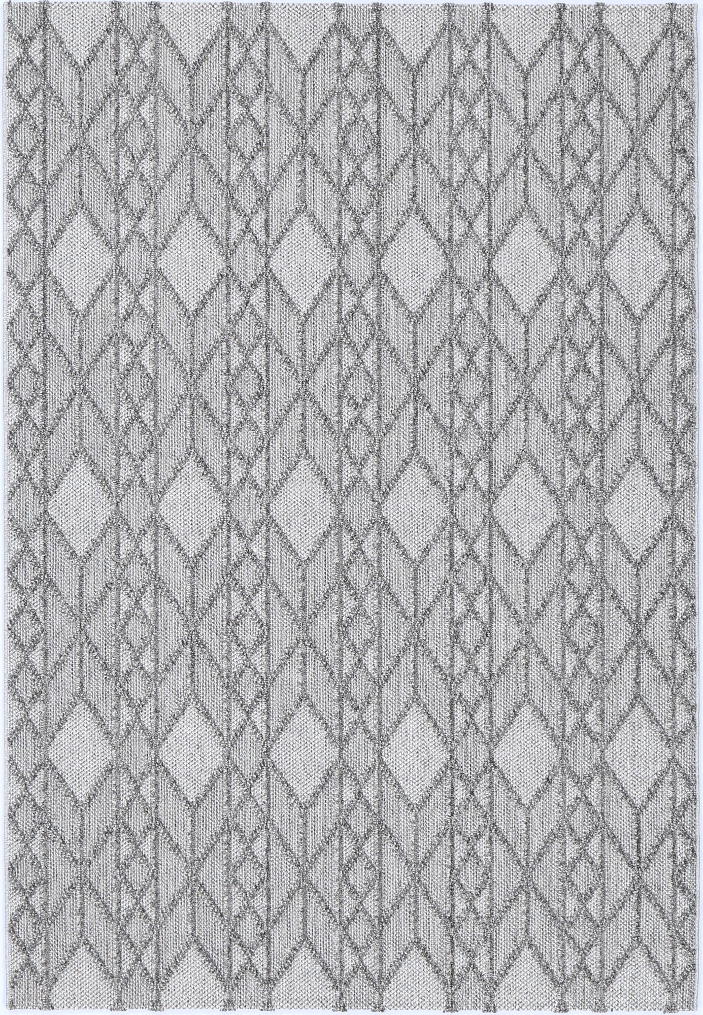 Fantasi 08 Indoor / Outdoor Grey Rug