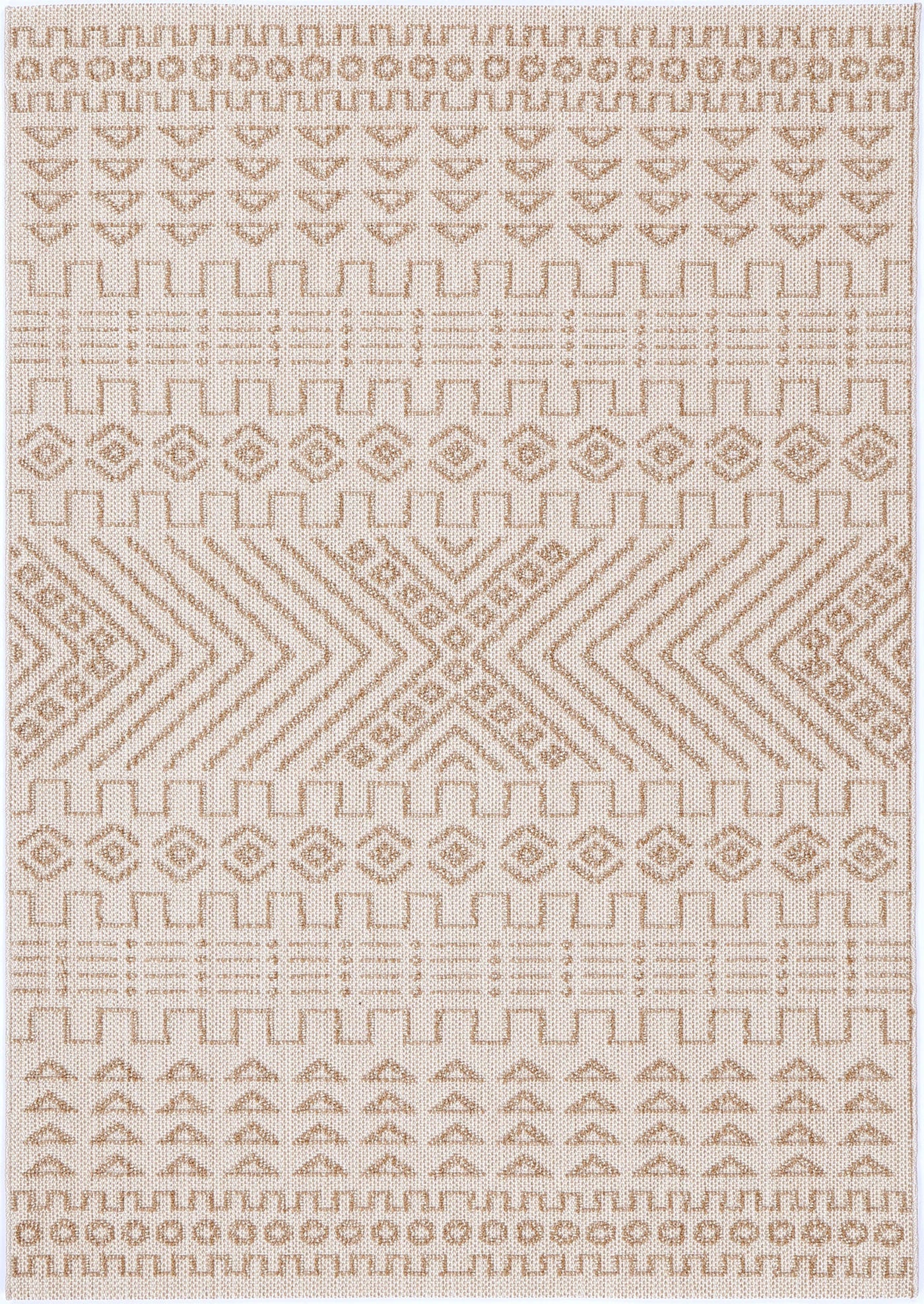 Fantasi 17 Indoor / Outdoor Beige Rug