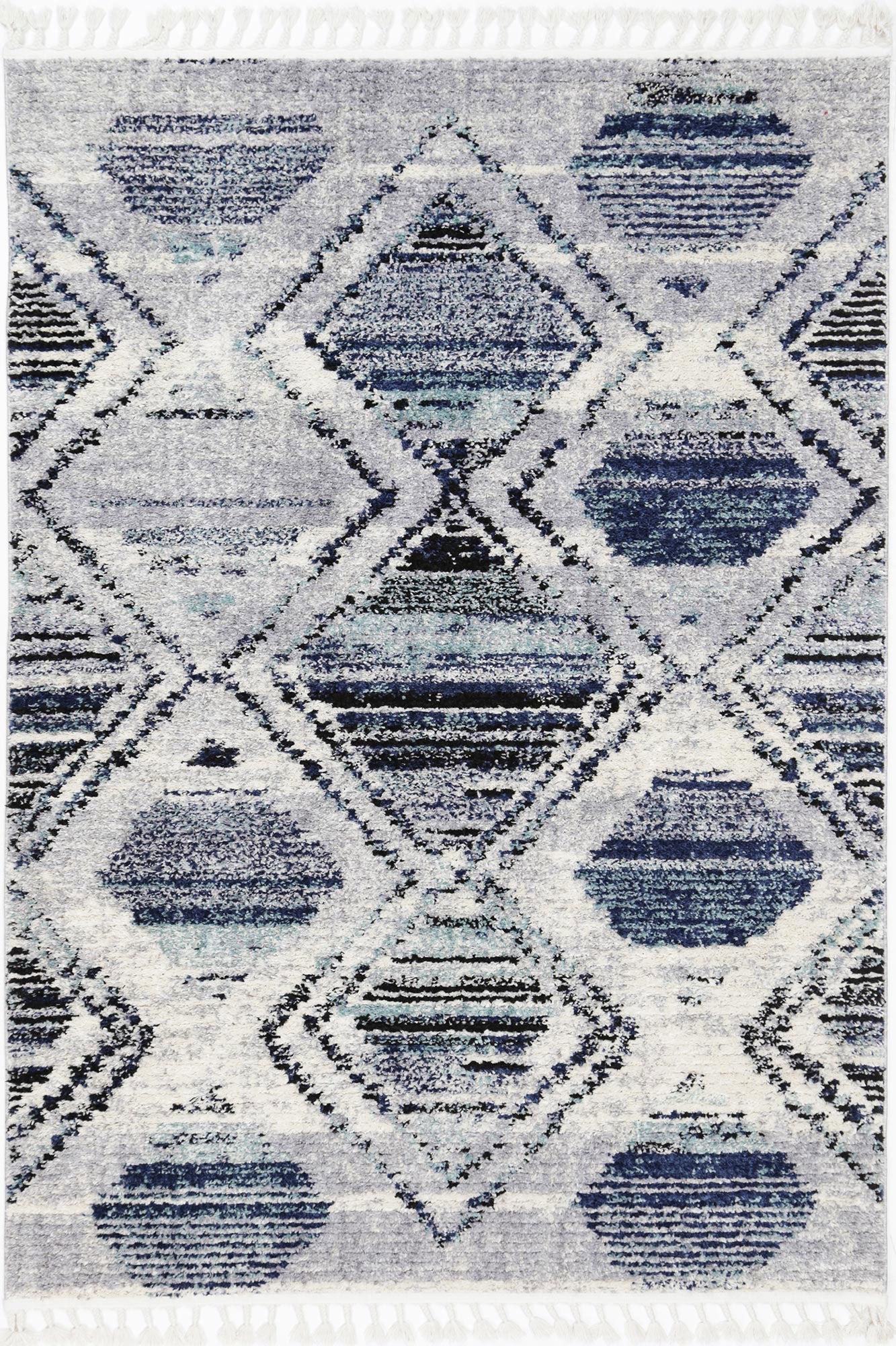 Max 5 Blue Geometric Rug