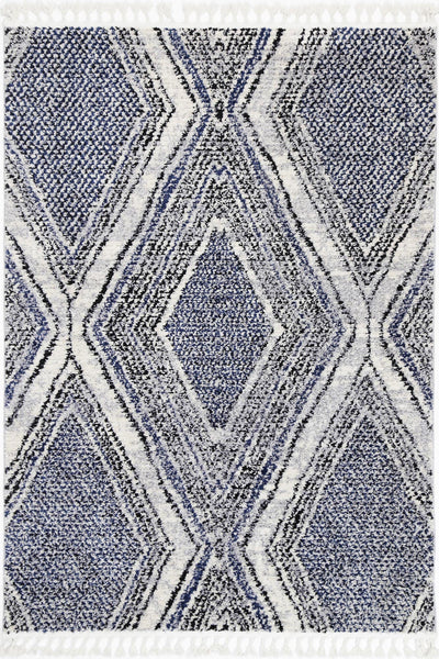 Max 6 Blue Geomteric Rug