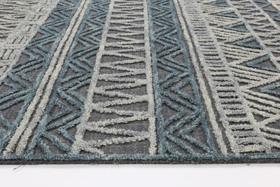 Tran 3 Charcoal Contemporary Rug