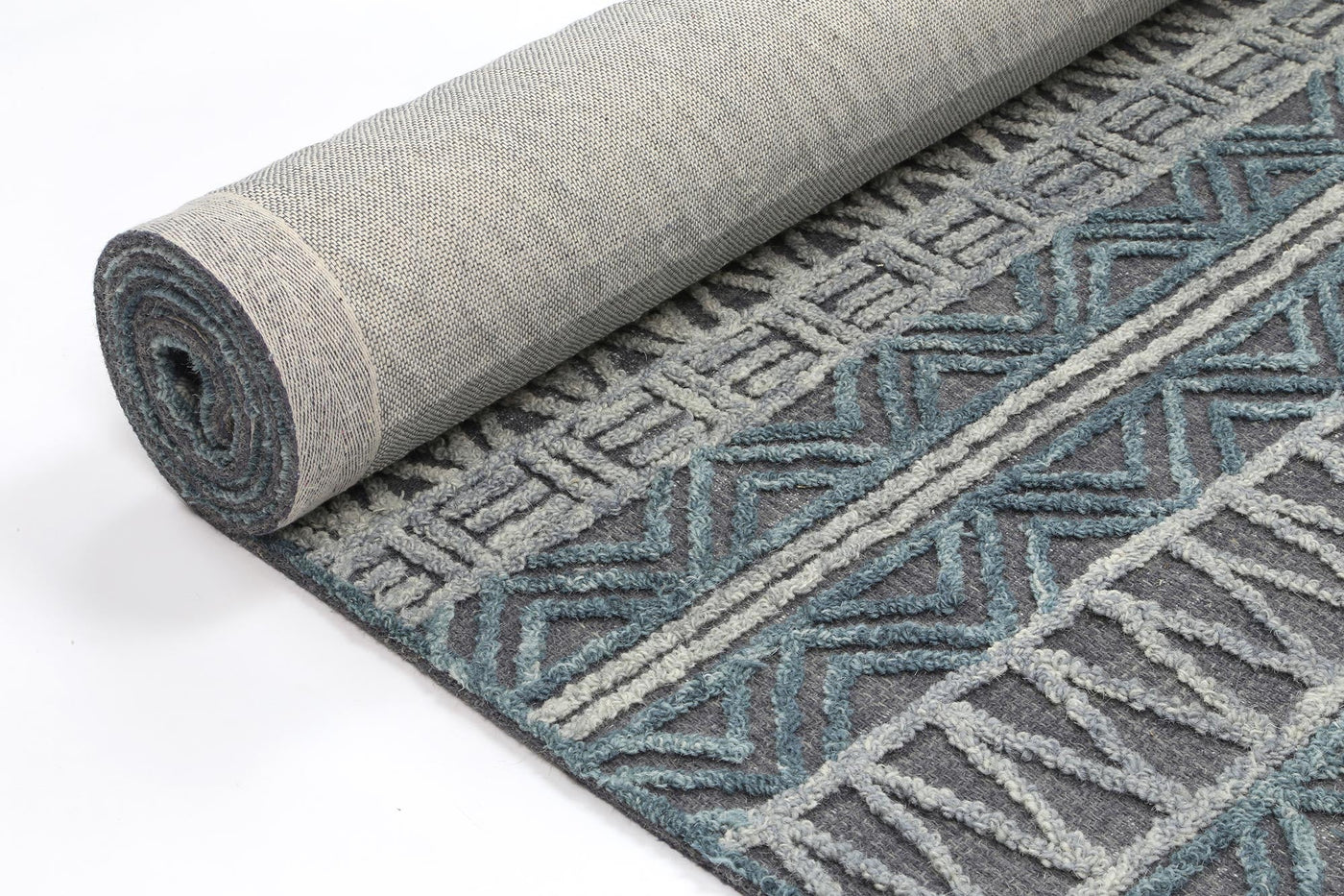 Tran 3 Charcoal Contemporary Rug