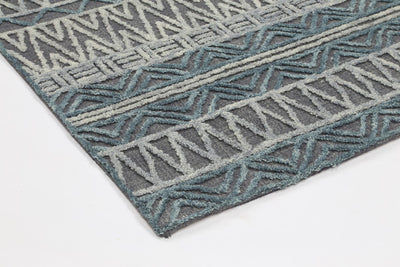 Tran 3 Charcoal Contemporary Rug