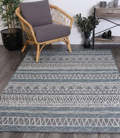 Tran 3 Charcoal Contemporary Rug