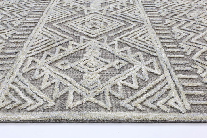 Tran 2 Ash Contemporary Rug