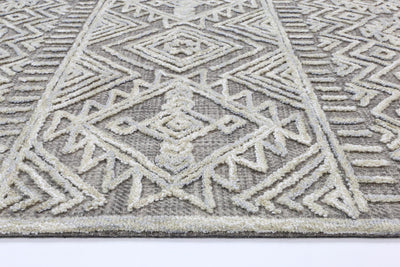 Tran 2 Ash Contemporary Rug