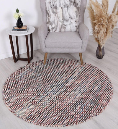 Sam 8 Wool Round Rug