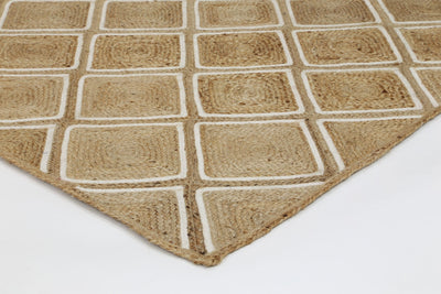 Wright 20 Natural and White Rug