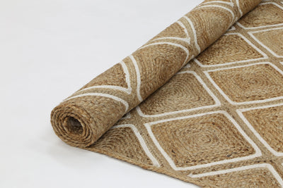 Wright 20 Natural and White Rug