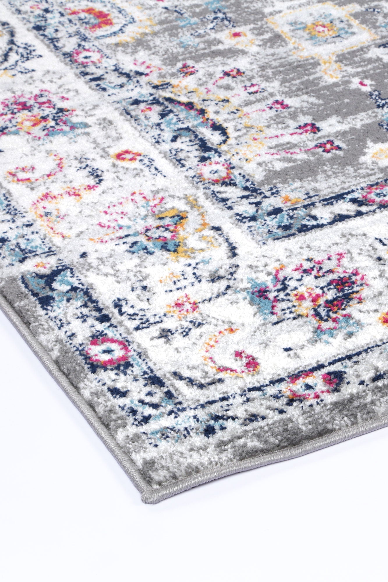 Loft Grey Multi Traditional Rug