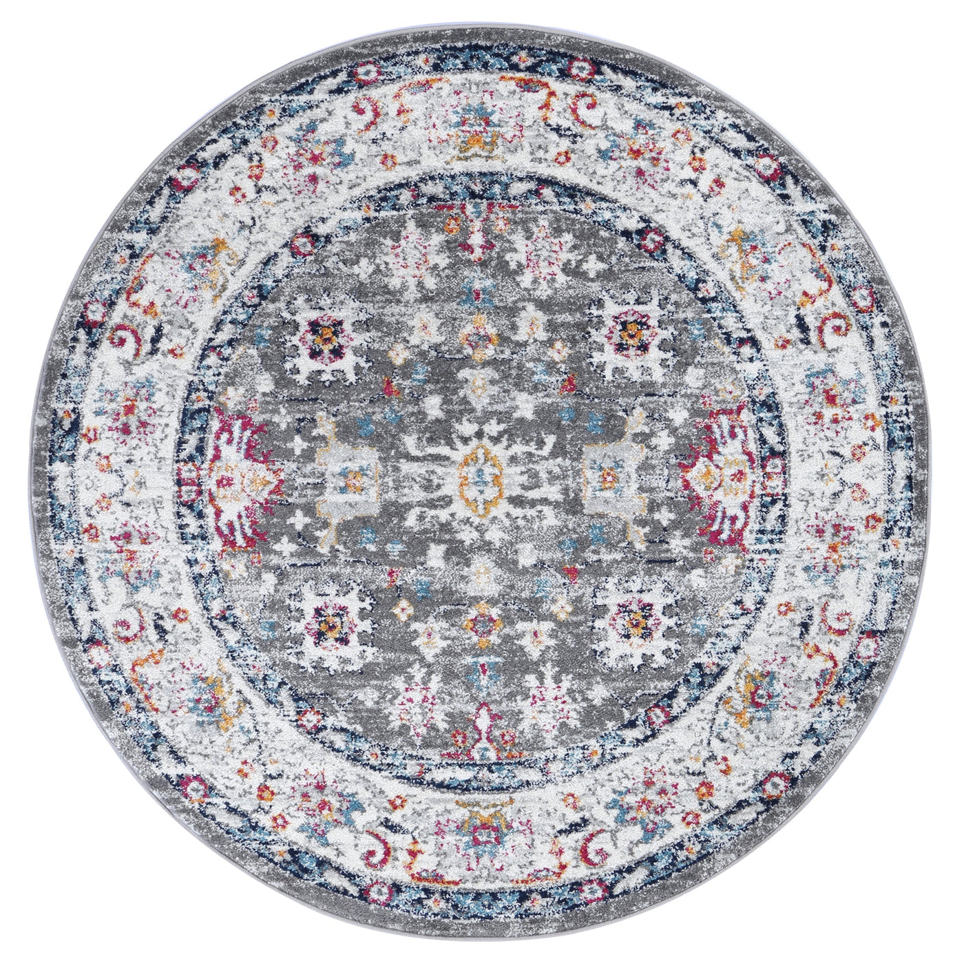 Loft Grey Multi Traditional Rug