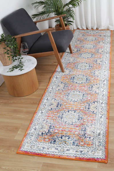 Loft Rust Multi Traditional Rug