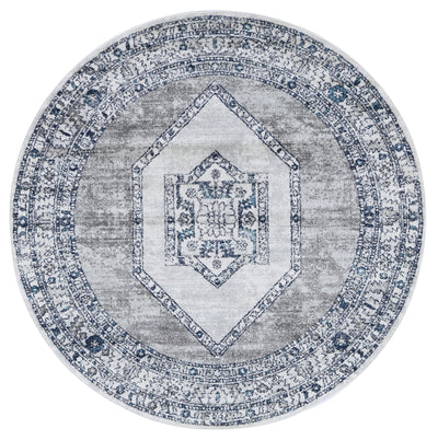 Loft Navy Cream Ancient Rug