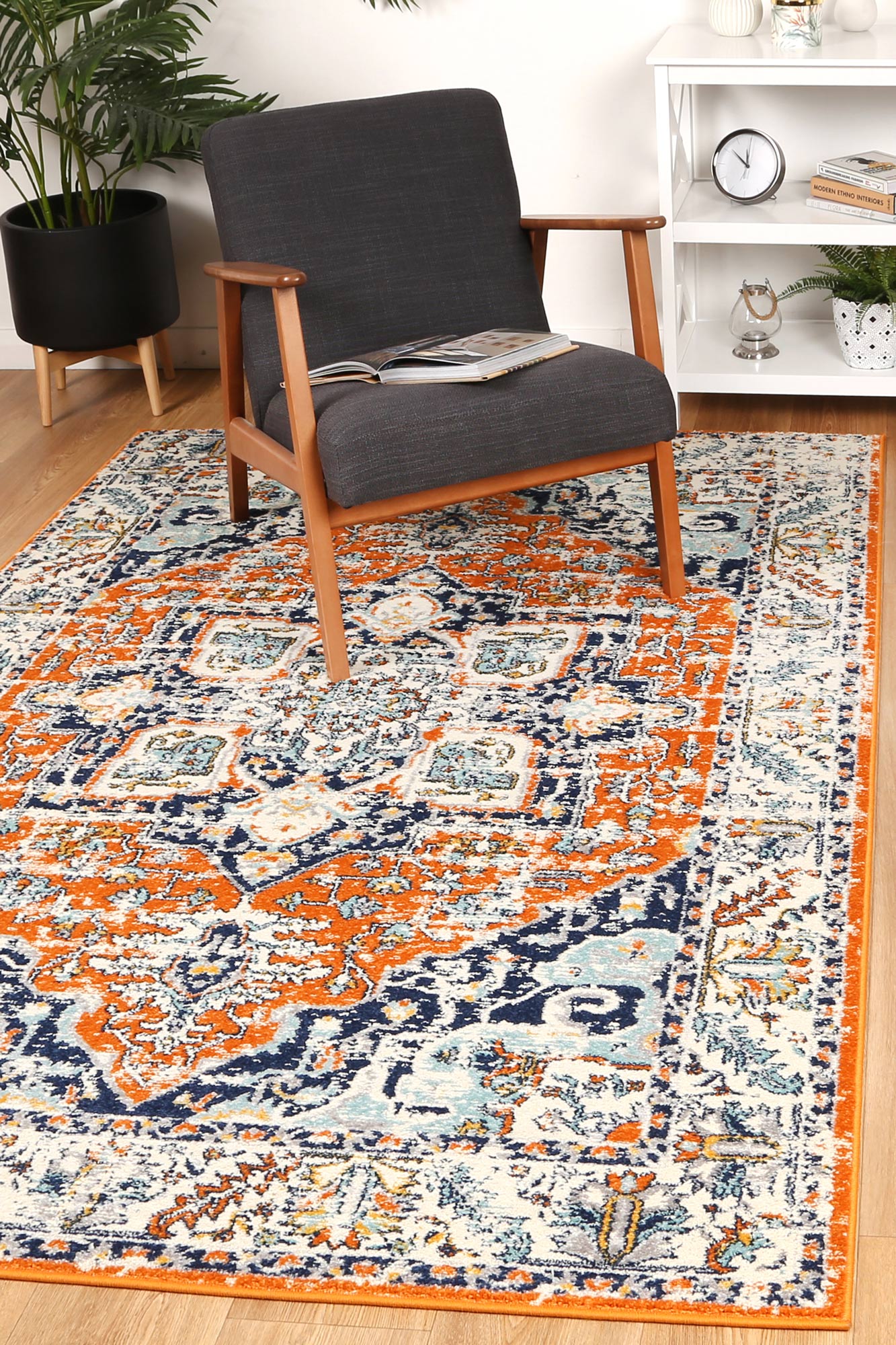 Iris 12 Rust Rug