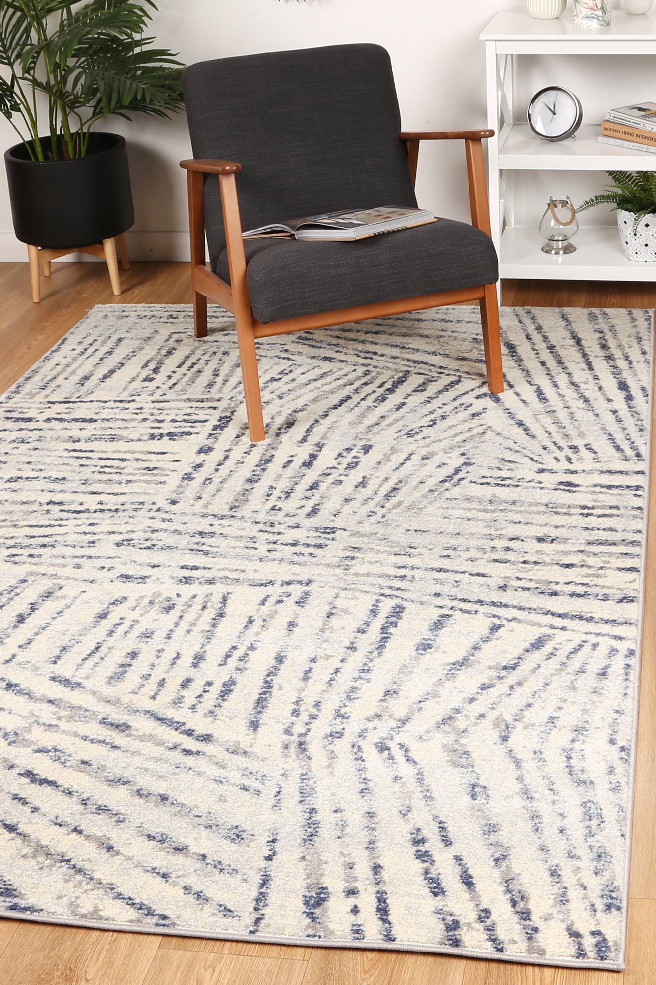 Iris 316 Grey Blue Rug