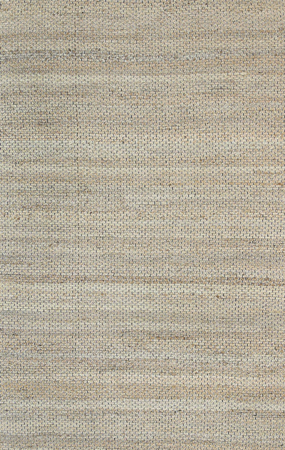 Azer Black Natural Basket Weave Jute Rug