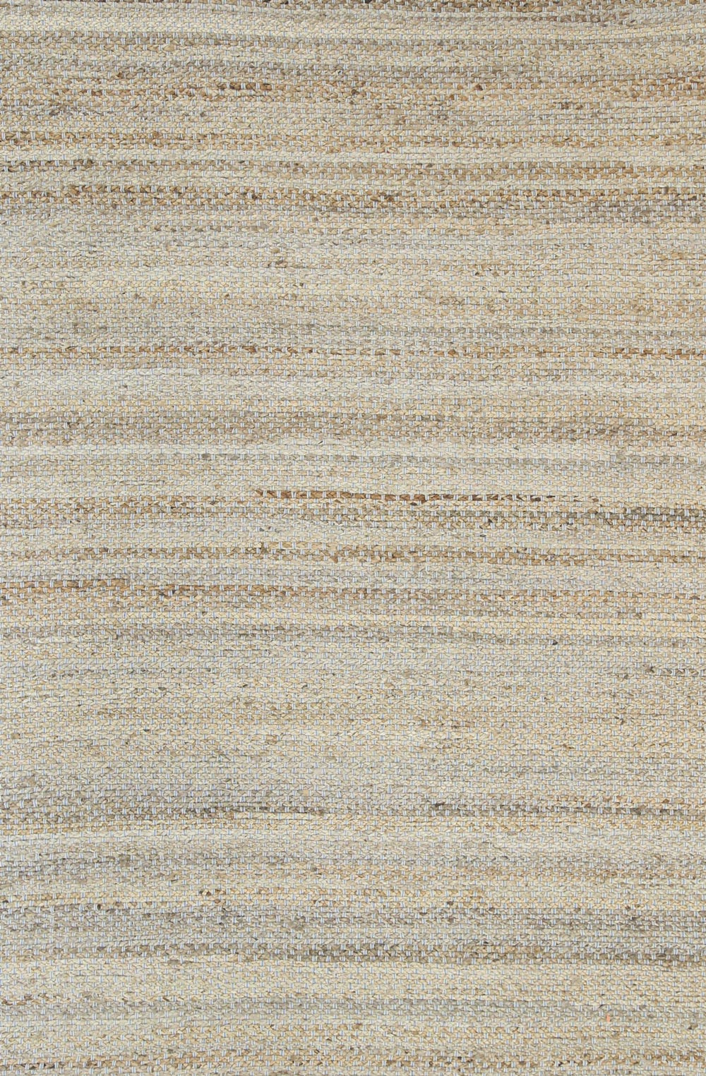 Azer Blue Natural Basket Weave Jute Rug