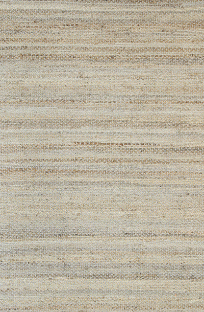 Azer Blue Natural Basket Weave Jute Rug