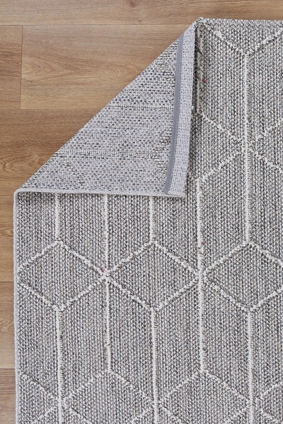 Victoria 31 Ash Flatweave Rug