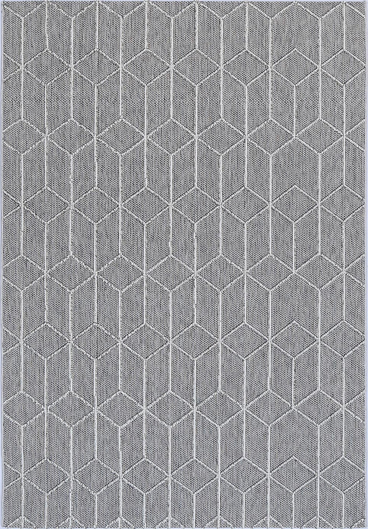 Victoria 1 Grey Flatweave Rug