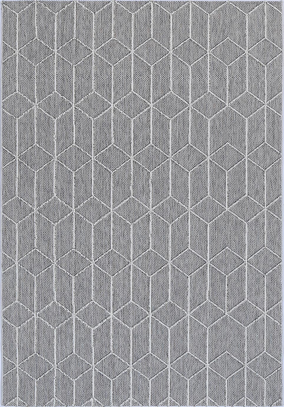 Victoria 1 Grey Flatweave Rug