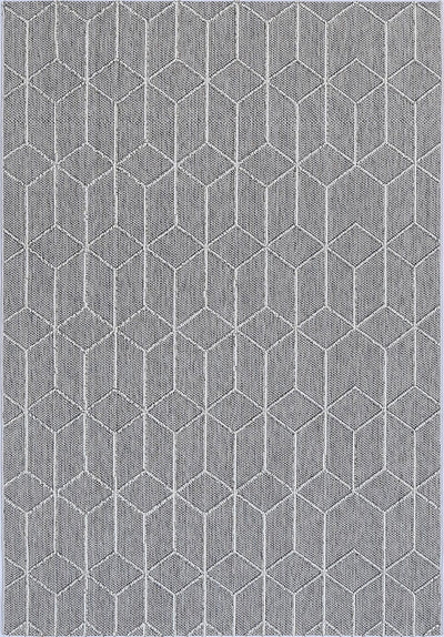 Victoria 1 Grey Flatweave Rug