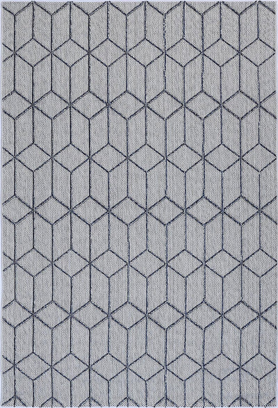 Victoria 4 Charcoal Flatweave Rug