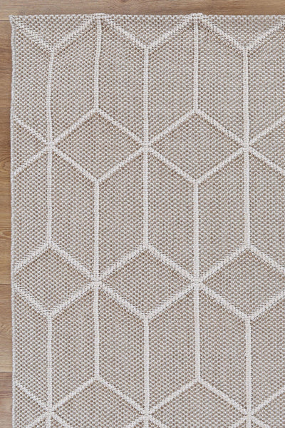 Victoria 9 Beige Flatweave Rug