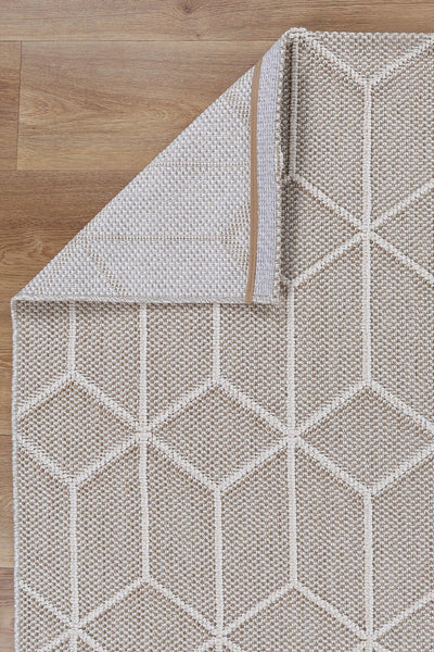 Victoria 9 Beige Flatweave Rug