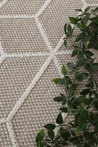 Victoria 9 Beige Flatweave Rug