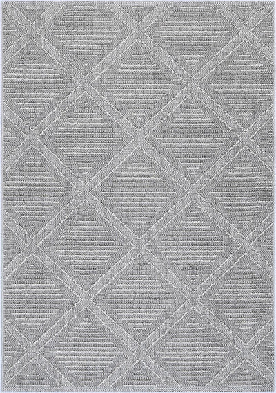 Victoria 40 Grey Flatweave Rug