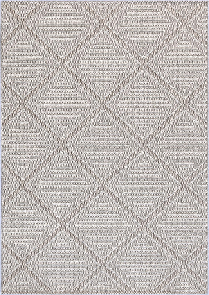 Victoria 14 Beige Flatweave Rug
