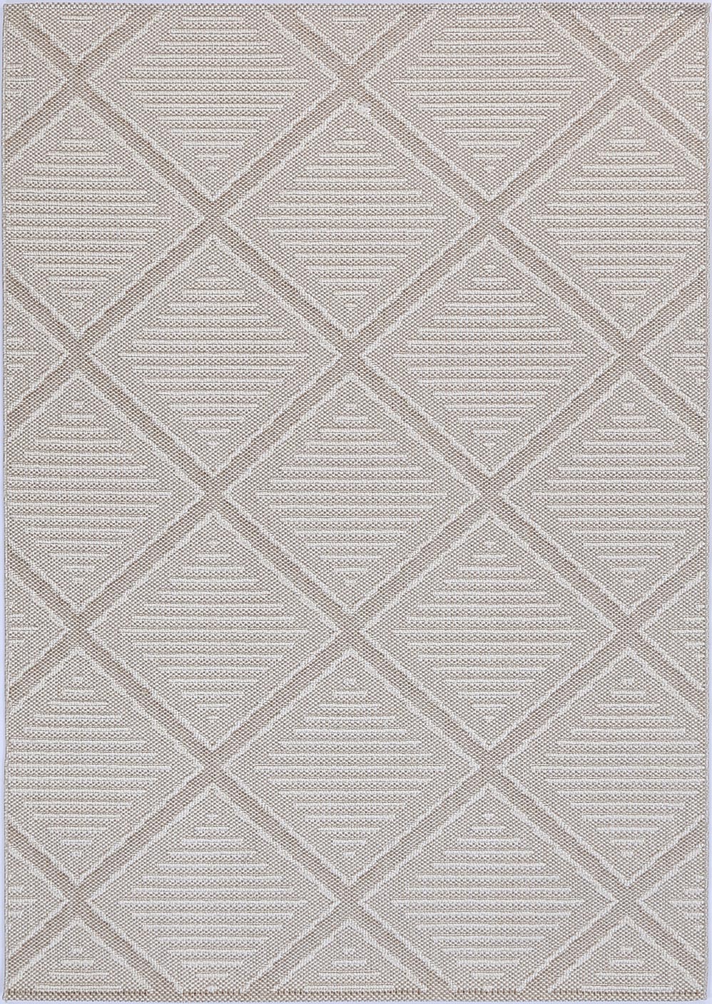 Victoria 14 Beige Flatweave Rug