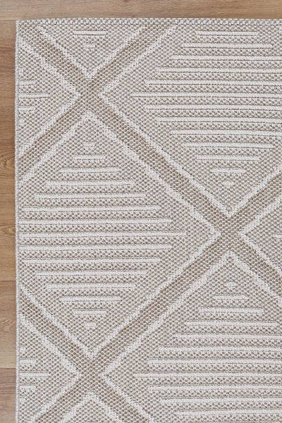 Victoria 14 Beige Flatweave Rug