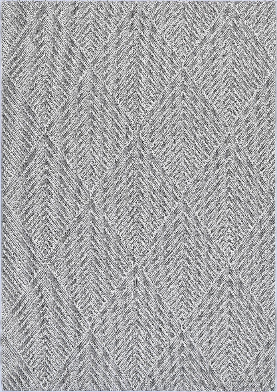 Victoria 10 Ash Flatweave Rug