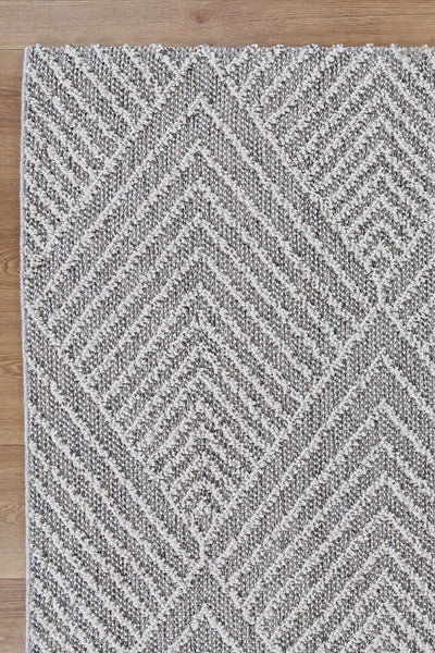 Victoria 10 Ash Flatweave Rug