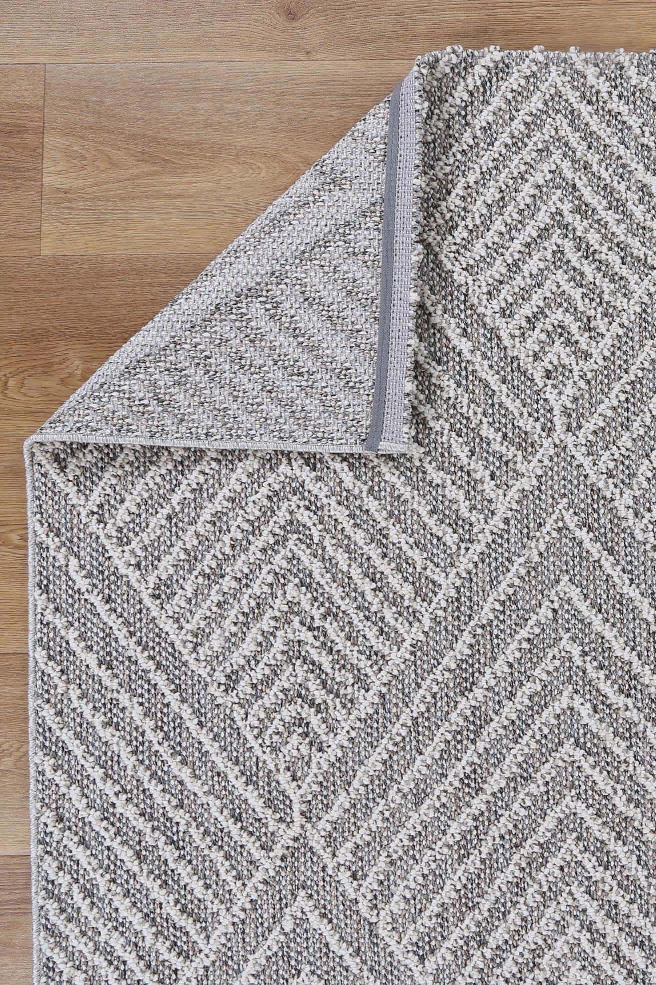 Victoria 10 Ash Flatweave Rug