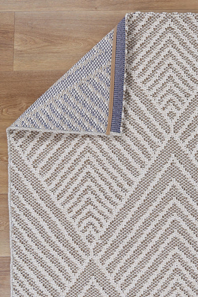 Victoria 21 Beige Flatweave Rug