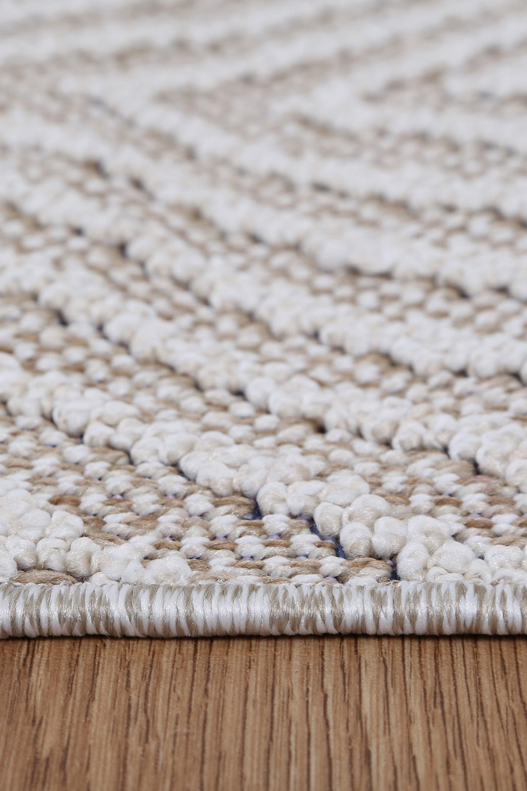 Victoria 21 Beige Flatweave Rug